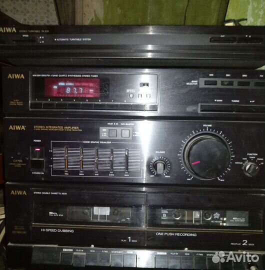 Музыкальный центр aiwa