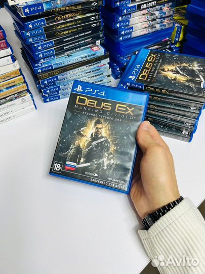 PS4 Deus Ex Mankind Divided Издание первого дня
