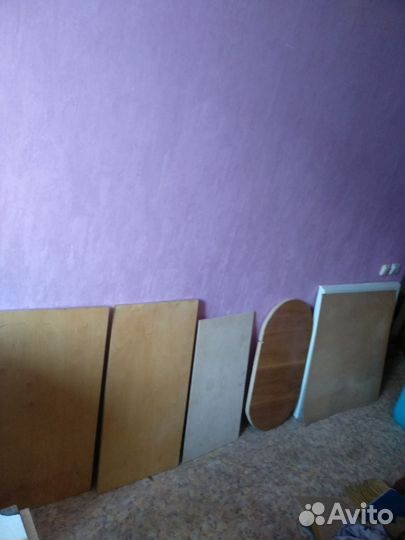 Куски фанеры