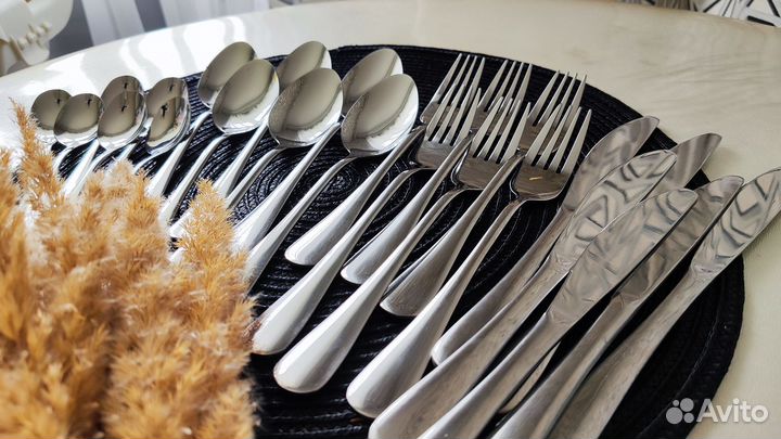 Набор столовых приборов 24 предмета Новый