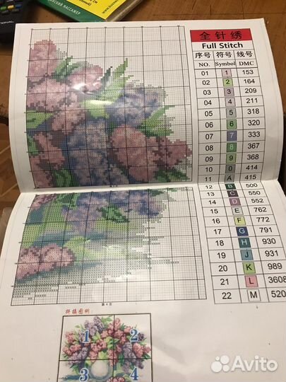 Вышивка крестом схемы