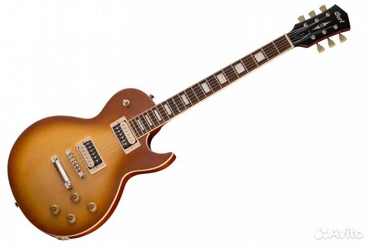 Cort CR300-wbag-ATB Электрогитара Les Paul