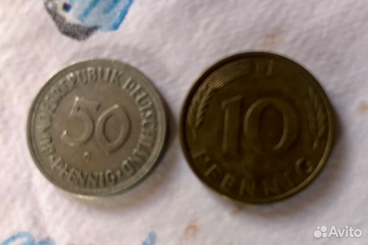 Кроны Дания5 штук для Тани