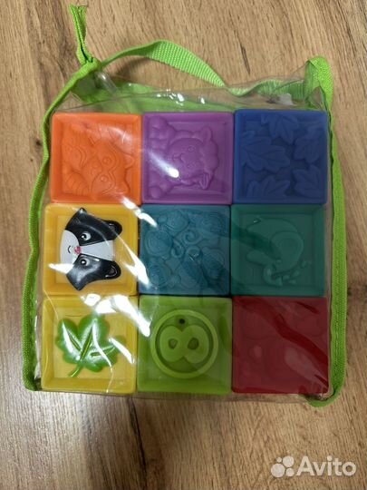 Кубики детские мягкие
