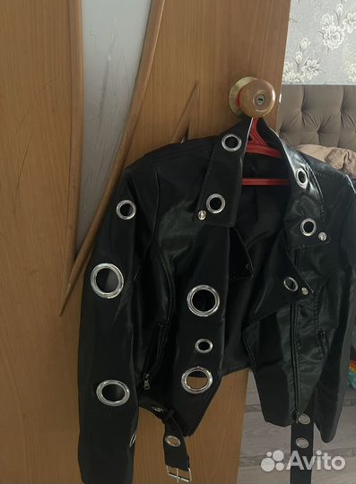 Куртка из экокожи shein