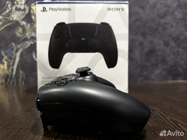 Геймпад беспроводной PlayStation DualSense чёрный