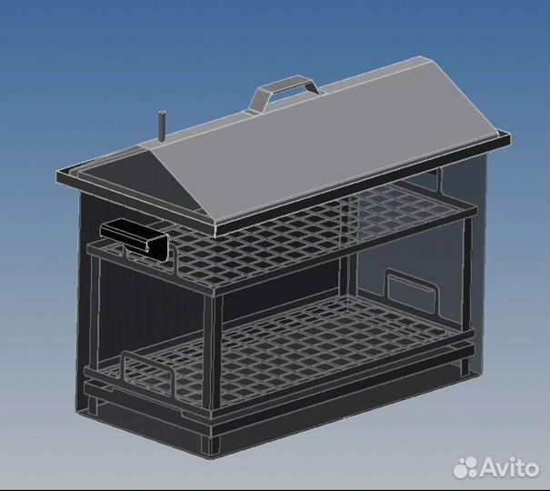 Коптильня горячего копчения