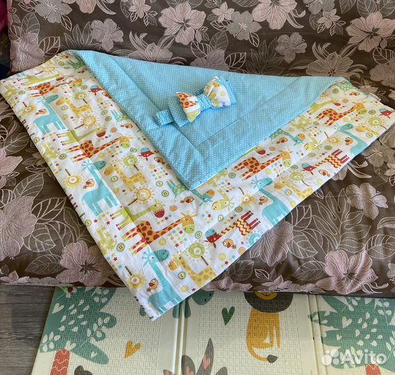 Детское одеяло конверт на выписку
