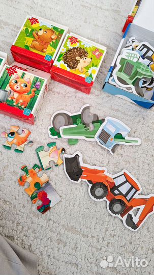 Пазлы для детей 2-3 лет