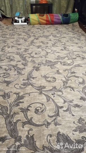 Ковер 2 на 3 новый серый