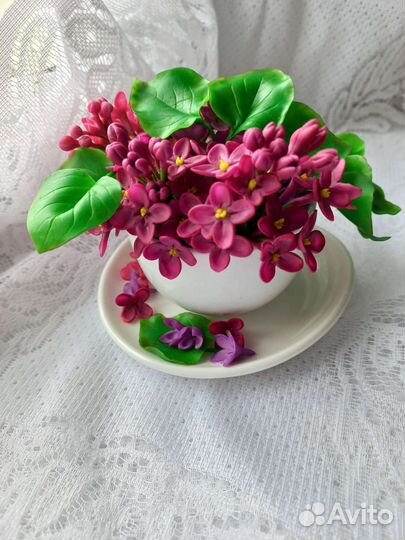 Цветы из полимерной глины