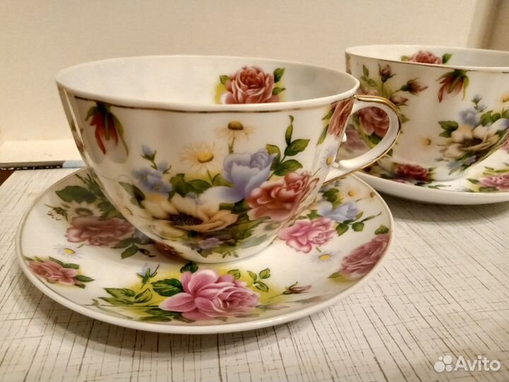 Большая фарфоровая кружка