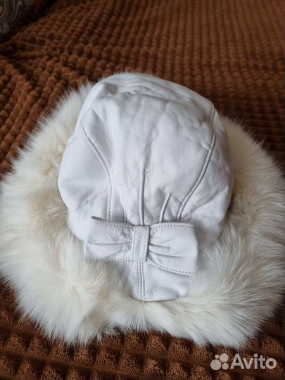 Шапка зимняя женская песец