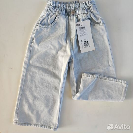 Рубашка и джинсы для девочки zara GJ 92