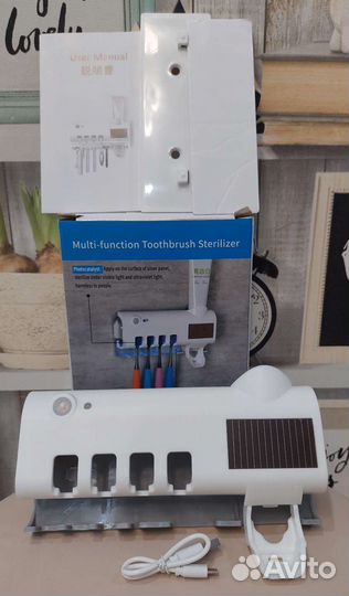 Держатель стерилизатор для зубных щеток новый