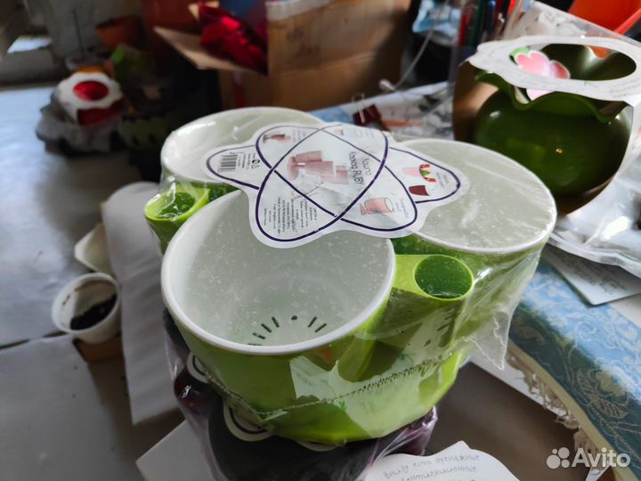 Горшки для цветов пластиковые