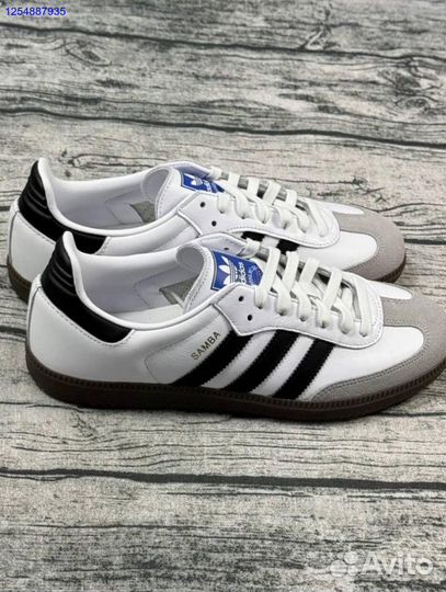 Кроссовки Adidas Samba новые из кожи