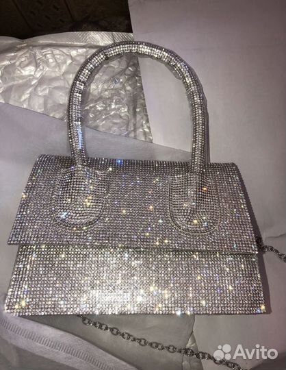 Сумка со стразами