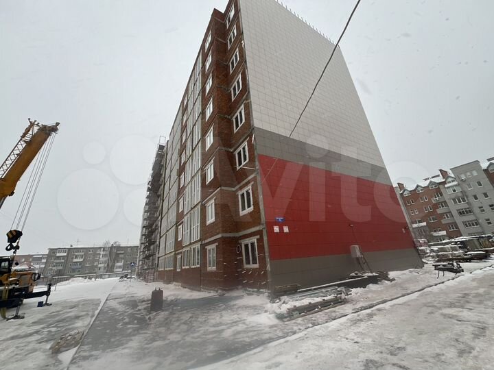 2-к. квартира, 53 м², 3/8 эт.