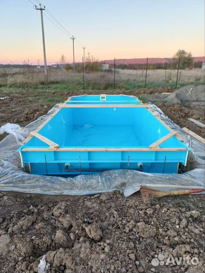 Пластиковый бассейн