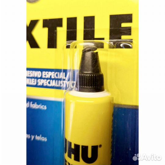 Клей для ткани UHU Textil с поврежденным колпачком