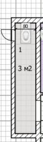 Комната 6 м² в 3-к., 1/7 эт.