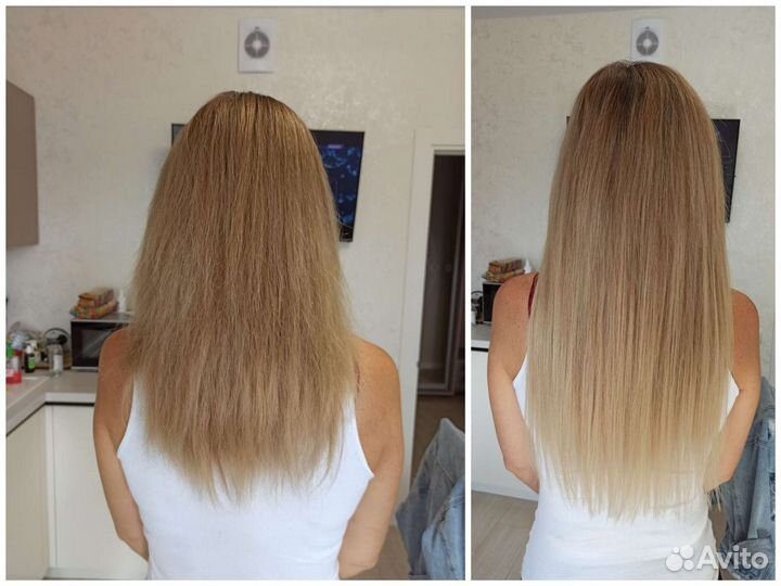 Ультразвуковое микронаращивание волос люкс класса