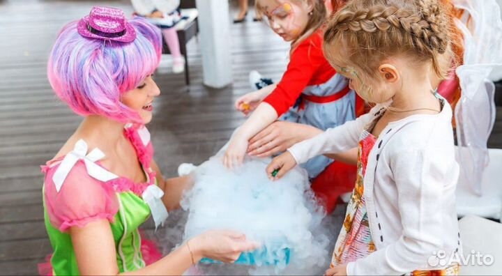 Аниматоры, Химическое, Мыльное, Бумажное шоу