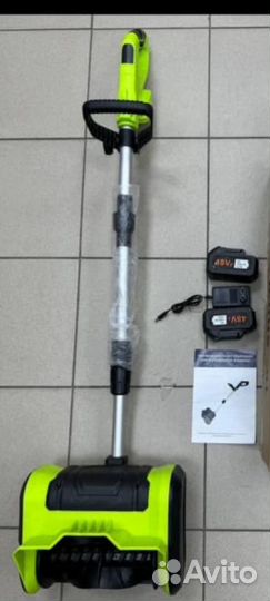 Снегоуборщик аккумуляторный