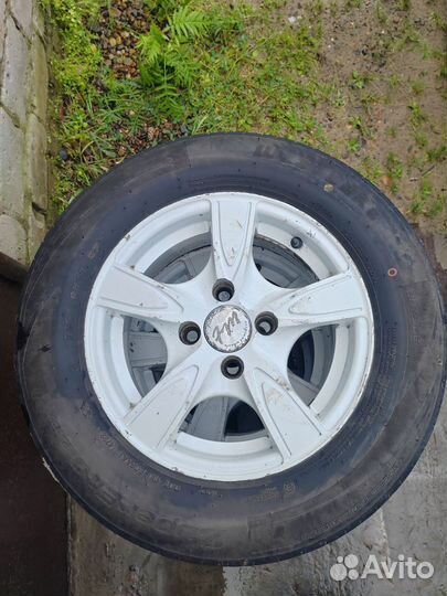 Комплект летних колёс 175/70 r13