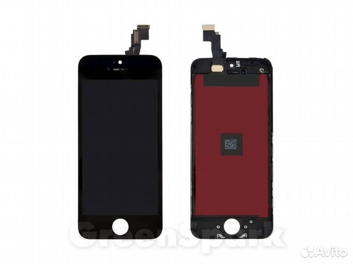 Дисплей для iPhone 5C +тач черный с рамкой AAA