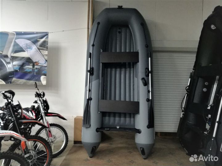 Лодка пвх Stormline Classic Air 335 сер.-графит