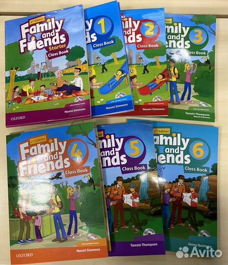 Family and Friends учебники