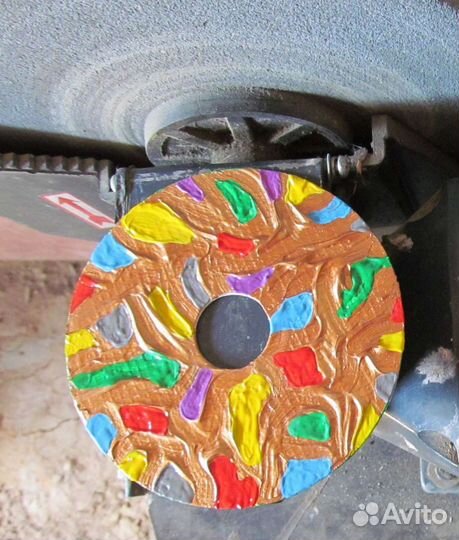 Картина Диск золото