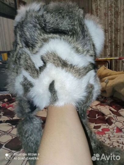 Шапочка для девочки зима