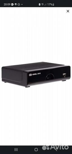 Tв приставка, ресивер, приёмник oriel 810