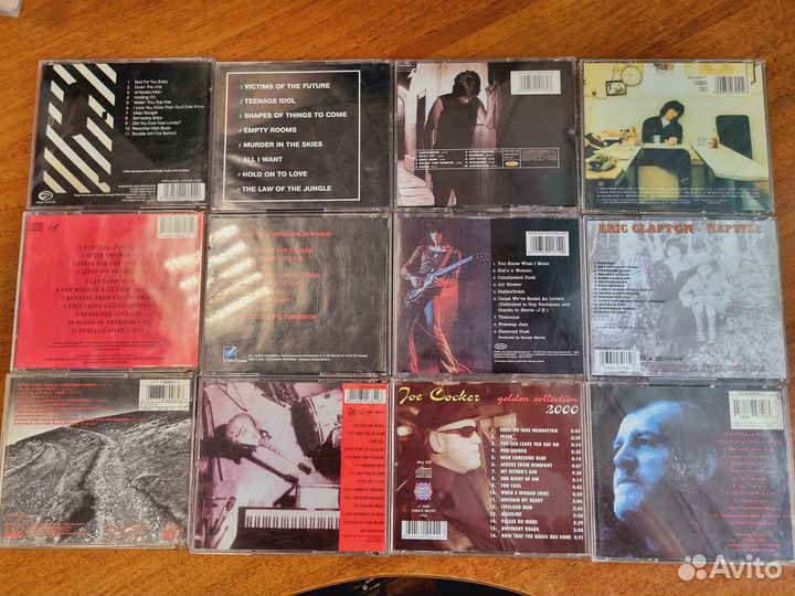 G.Moore/J.Beck/J.Cocker/Clapton/Elvis/rhcp