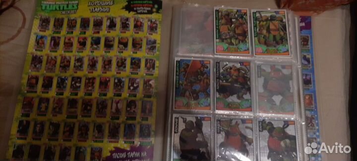 Альбом с картами Teenage Mutant Ninja Turtles