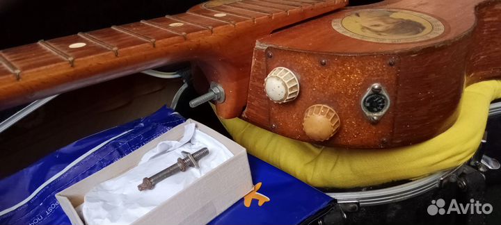 Электро-акустическая Семиструнная Гитара СССР