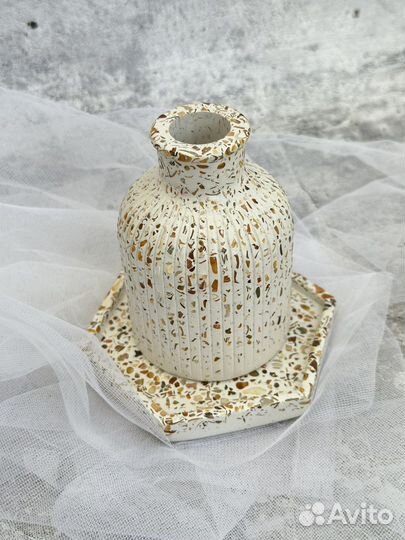 Декор для дома из гипса с ракушкой