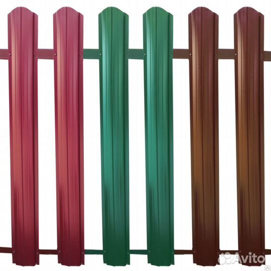 Евроштакетник металлический