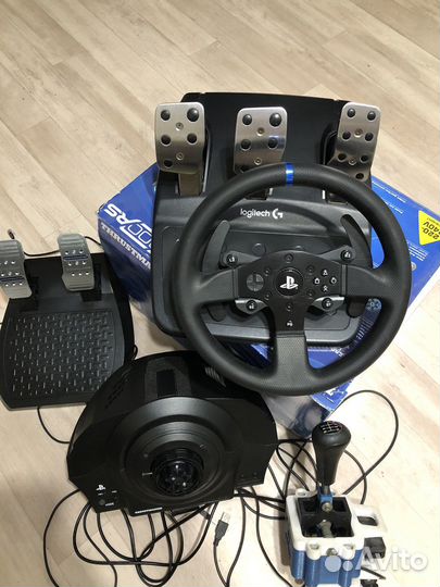 Руль thrustmaster t 300 t300 база