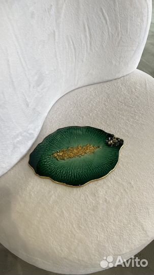 Сырная тарелка из эпоксидной смолы