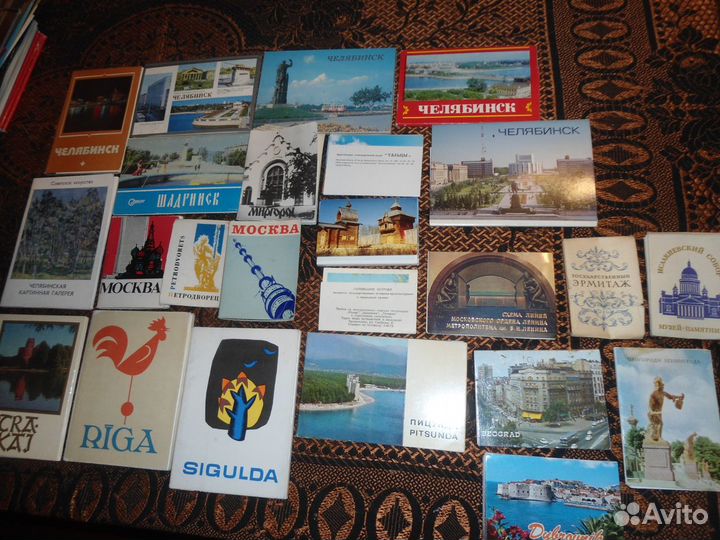 Наборы открыток и открытки-цветы