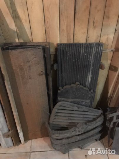 Портал для камина чугунный