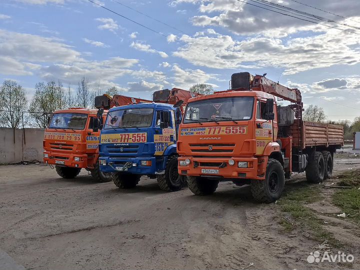 Манипулятор вездеход стрела 7тн, 19м борт 10 тн