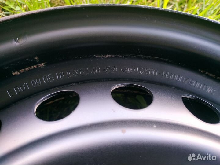 Диски r15 kia hyundai