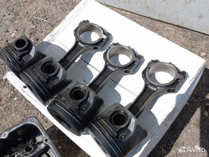 Форд Транзит 2,4tddi поршня,шатуны поддон шестерня