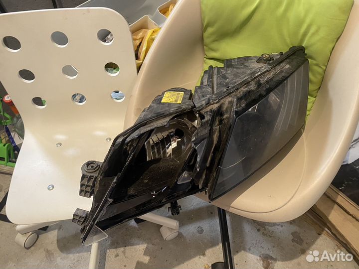 Фара передняя и фонарь задний skoda octavia a7