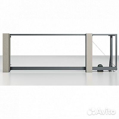 Откатные ворота под ключ